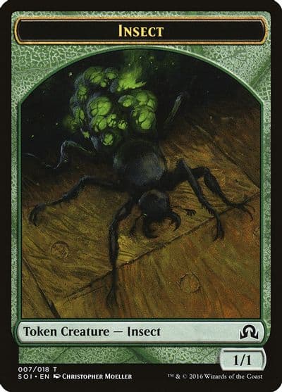 Insect Token Shadows over Innistrad Magic card
