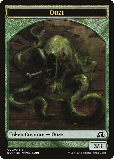 Ooze Token Shadows over Innistrad Magic card