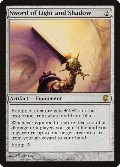 Sword of Light and Shadow Darksteel Magic card
