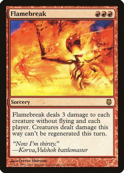 Flamebreak Darksteel Magic card