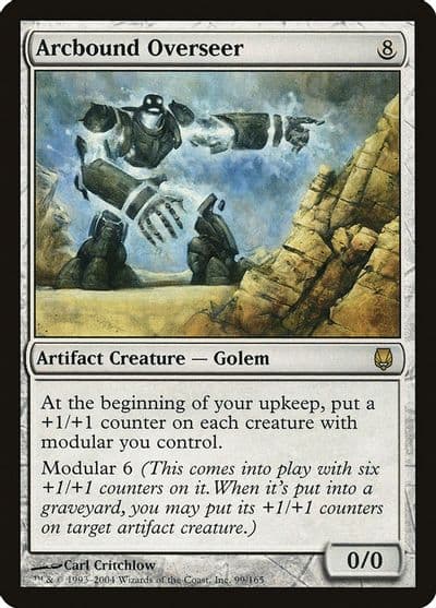 Arcbound Overseer Darksteel Magic card