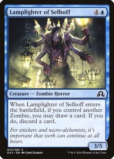 Lamplighter of Selhoff Shadows over Innistrad Magic card