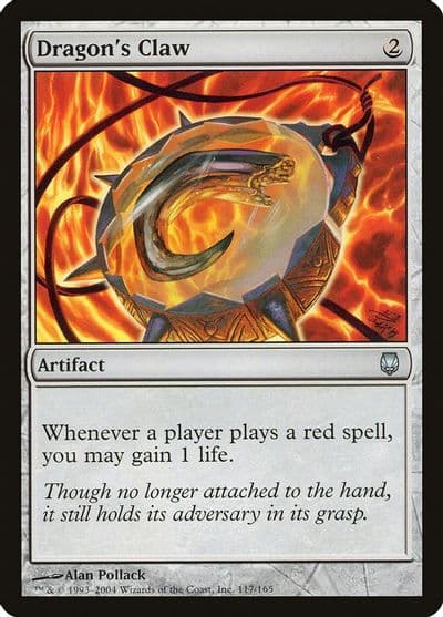 Dragons Claw Darksteel Magic card