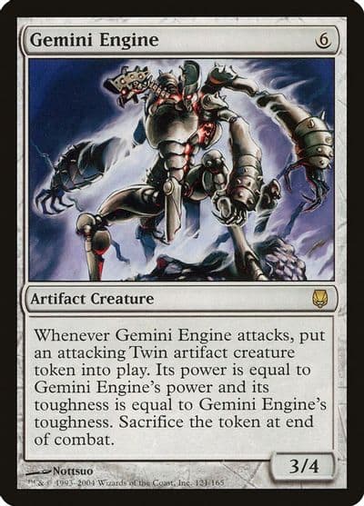 Gemini Engine Darksteel Magic card