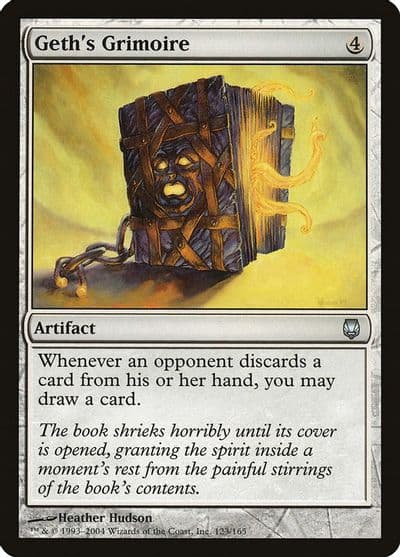 Geths Grimoire Darksteel Magic card