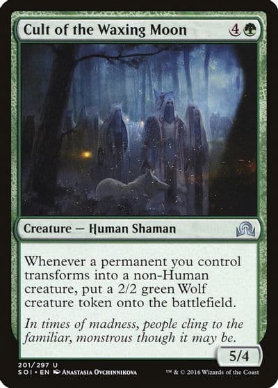 Cult of the Waxing Moon Shadows over Innistrad Magic card
