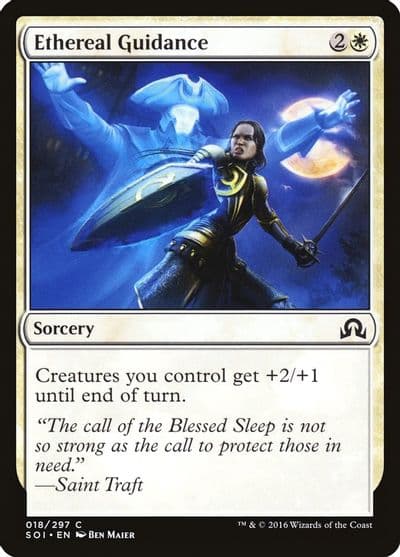 Ethereal Guidance Shadows over Innistrad Magic card