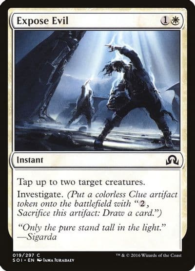 Expose Evil Shadows over Innistrad Magic card