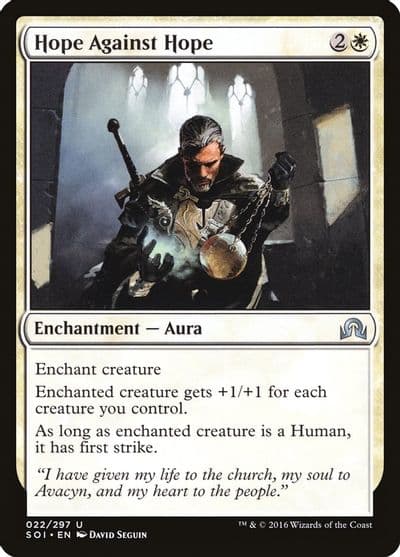 Hope Against Hope Shadows over Innistrad Magic card