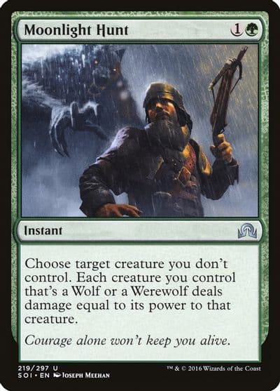 Moonlight Hunt Shadows over Innistrad Magic card