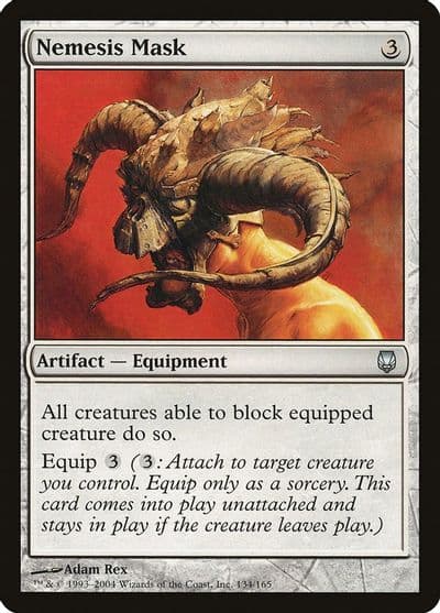 Nemesis Mask Darksteel Magic card