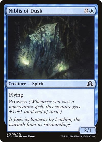 Niblis of Dusk Shadows over Innistrad Magic card