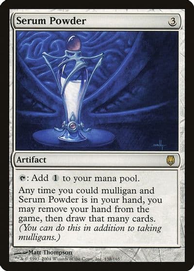 Serum Powder Darksteel Magic card
