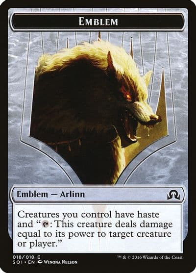 Emblem Arlinn Kord Shadows over Innistrad Magic card