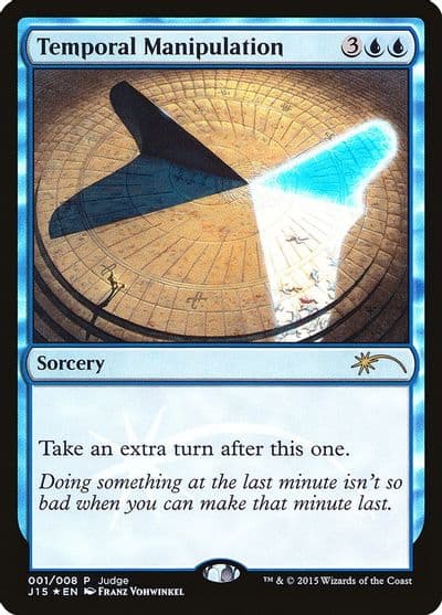 Temporal Manipulation Judge Promos Magic card
