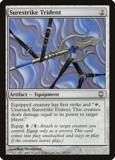 Surestrike Trident Darksteel Magic card
