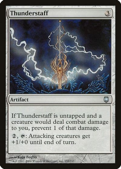Thunderstaff Darksteel Magic card