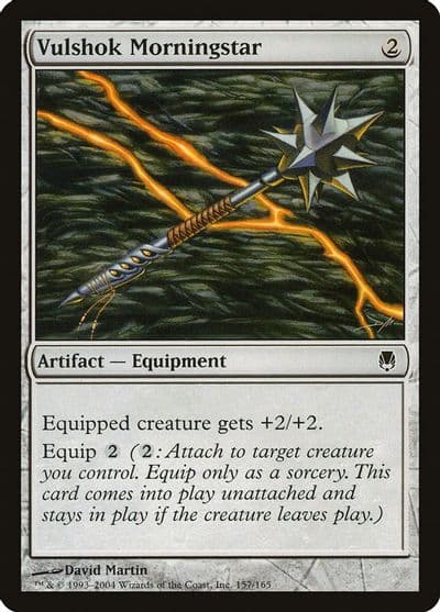 Vulshok Morningstar Darksteel Magic card