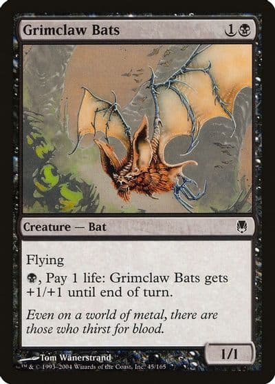 Grimclaw Bats Darksteel Magic card