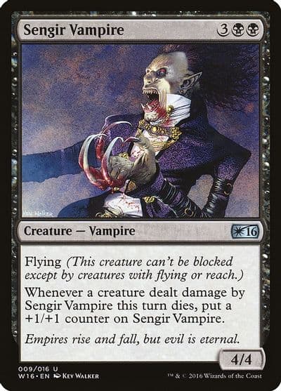 Sengir Vampire Welcome Deck 2016 Magic card