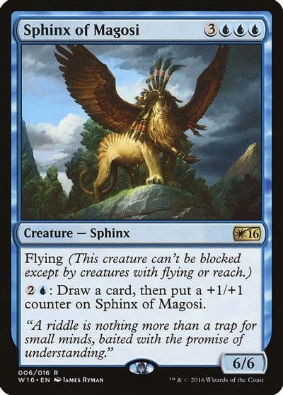 Sphinx of Magosi Welcome Deck 2016 Magic card