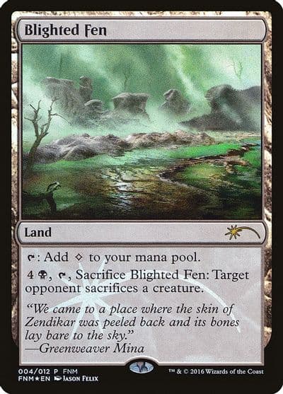 Blighted Fen FNM Promos Magic card