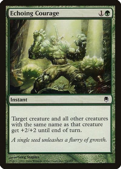 Echoing Courage Darksteel Magic card