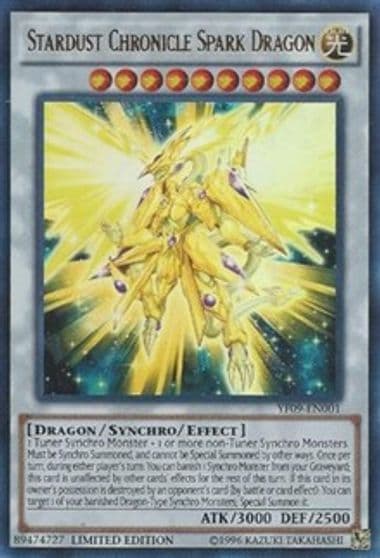 Stardust Chronicle Spark Dragon Yu-Gi-Oh! 5D's Manga Promotional Cards Yu-Gi-Oh! card