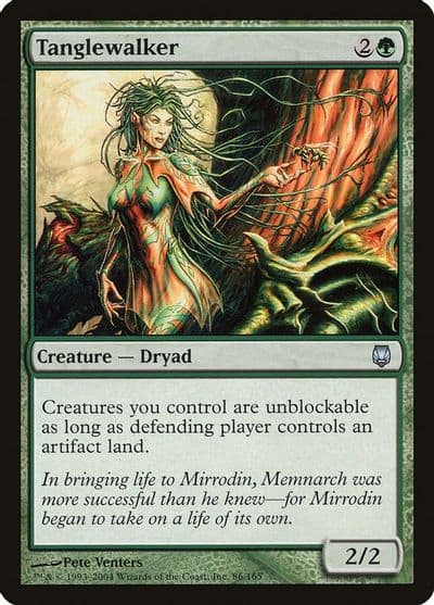 Tanglewalker Darksteel Magic card
