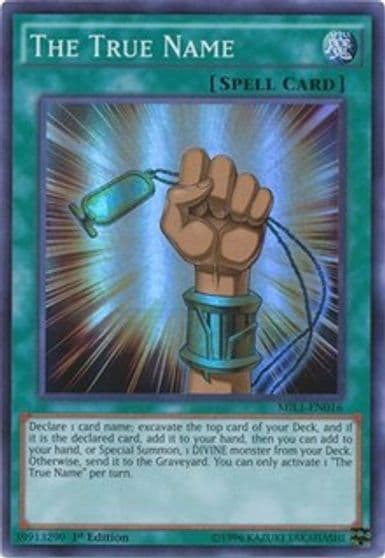 The True Name Millennium Pack Yu-Gi-Oh! card