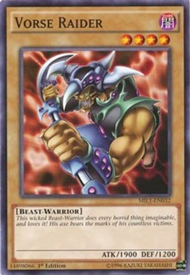 Vorse Raider Millennium Pack Yu-Gi-Oh! card