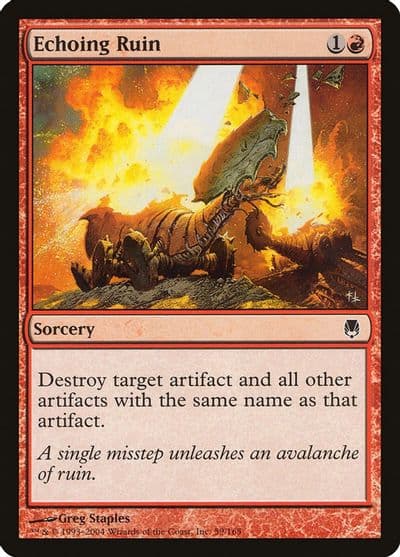 Echoing Ruin Darksteel Magic card