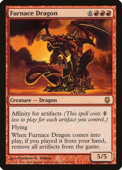 Furnace Dragon Darksteel Magic card