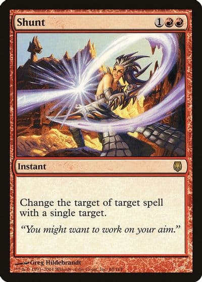 Shunt Darksteel Magic card