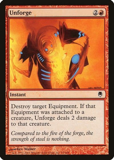 Unforge Darksteel Magic card