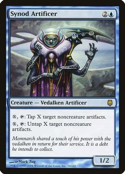 Synod Artificer Darksteel Magic card