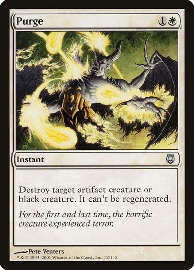 Purge Darksteel Magic card
