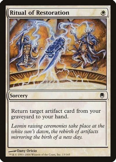 Ritual of Restoration Darksteel Magic card
