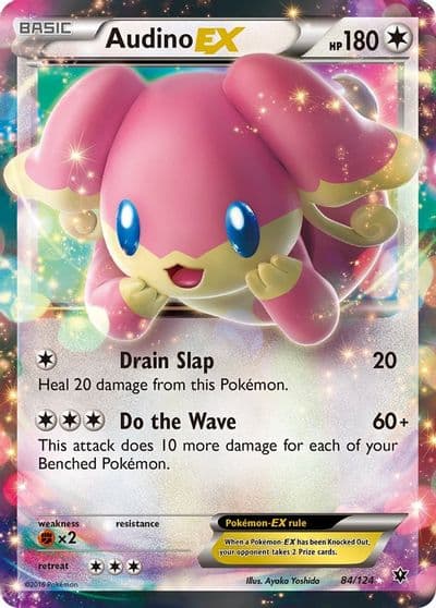 Audino EX XY - Fates Collide Pokemon card