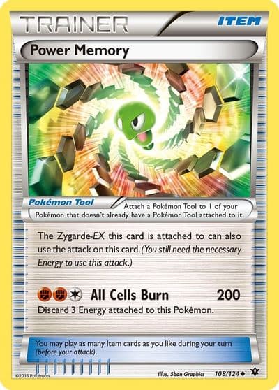 Power Memory XY - Fates Collide Pokemon card