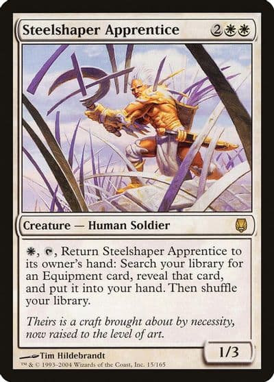 Steelshaper Apprentice Darksteel Magic card