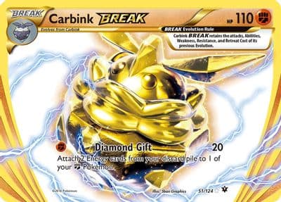 Carbink BREAK XY - Fates Collide Pokemon card