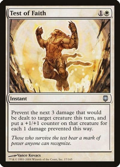 Test of Faith Darksteel Magic card