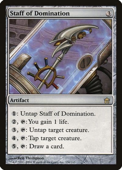 Staff of Domination Fifth Dawn Magic card