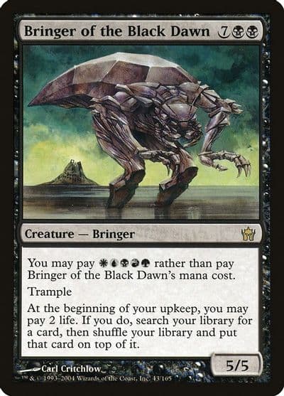 Bringer of the Black Dawn Fifth Dawn Magic card