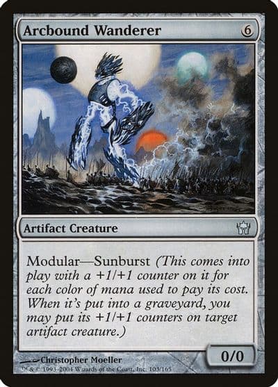 Arcbound Wanderer Fifth Dawn Magic card
