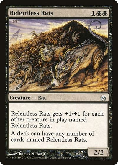 Relentless Rats Fifth Dawn Magic card