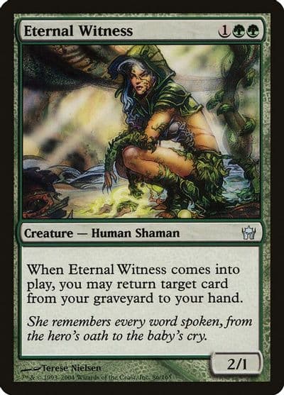 Eternal Witness Fifth Dawn Magic card