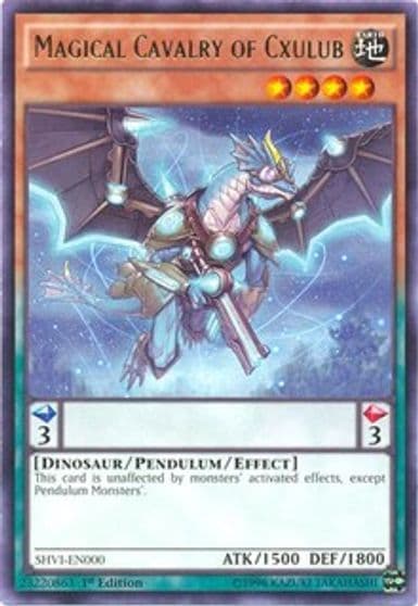 Magical Cavalry of Cxulub Shining Victories Yu-Gi-Oh! card