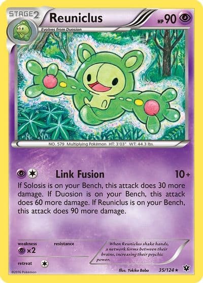 Reuniclus XY - Fates Collide Pokemon card